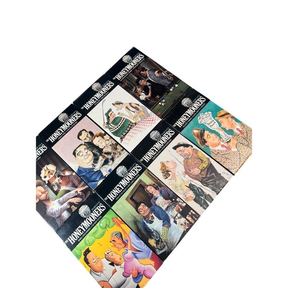 THE HONEYMOONERS Classic 39 Collection LOT of 8 VHS Tapes 16 Episodes 80s TESTED - Picture 16 of 16